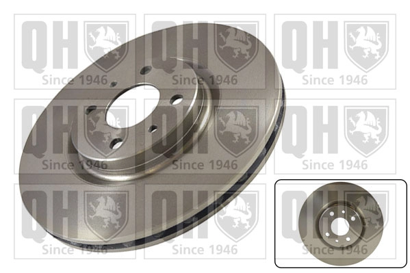 Тормозной диск QUINTON HAZELL BDC5280