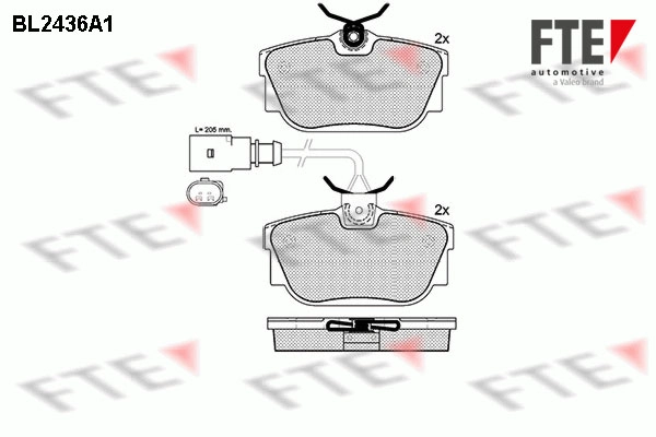 Запчасть FTE BL2436A1