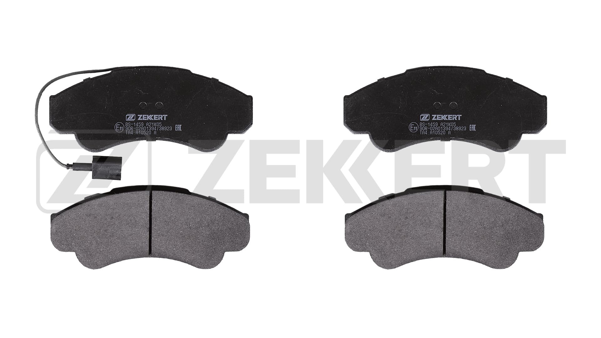 Колодки тормозные ZEKKERT BS1459