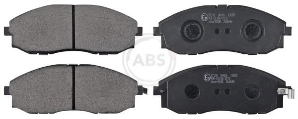 Колодки тормозные дисковые A.B.S. 37130