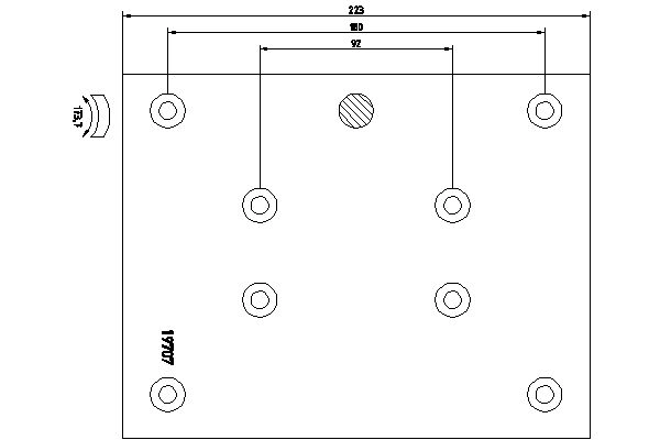 Комплект тормозных башмаков барабанные тормоза TEXTAR 1970708