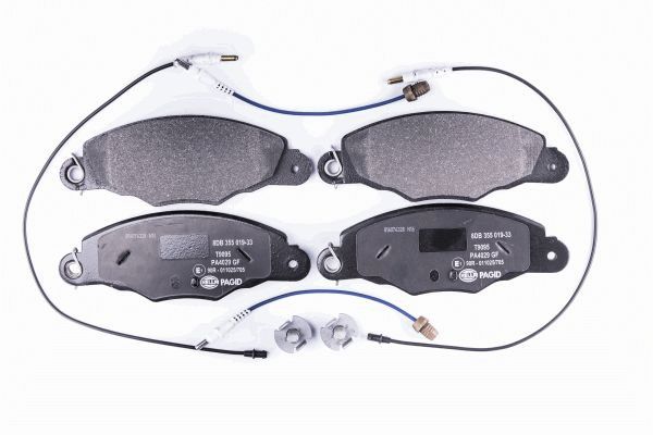 Колодки тормозные дисковые HELLA/BEHR/PAGID 8DB355019-331
