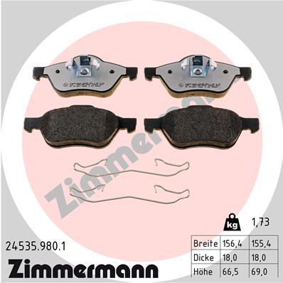 Запчасть ZIMMERMANN 24535.980.1