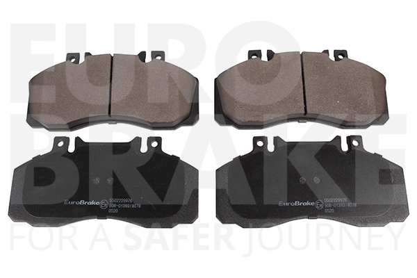 Тормозные колодки дисковые передние EUROBRAKE 5502229976