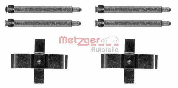 Пружинки тормозных колодок METZGER 109-1713