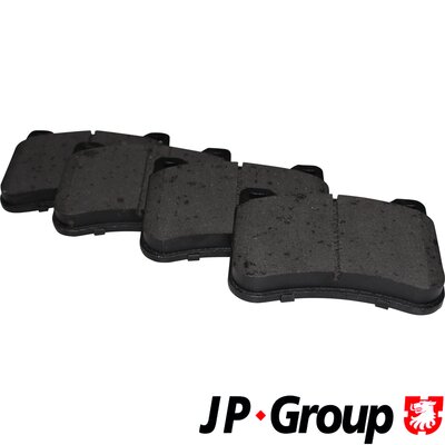 Комплект тормозных колодок дисковый тормоз jp group