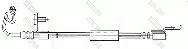 Шланг тормозной GIRLING 9004396