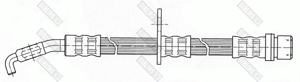 Шланг тормозной GIRLING 9004411