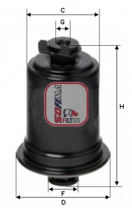 Фильтр топливный SOFIMA S 1522 B