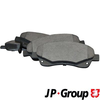 Комплект тормозных колодок дисковый тормоз jp group