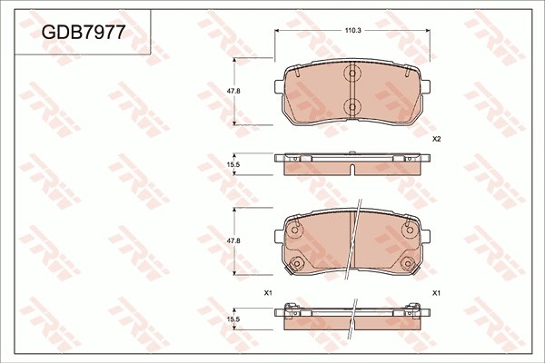  TRW GDB7977