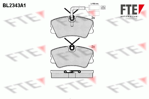 Запчасть FTE BL2343A1