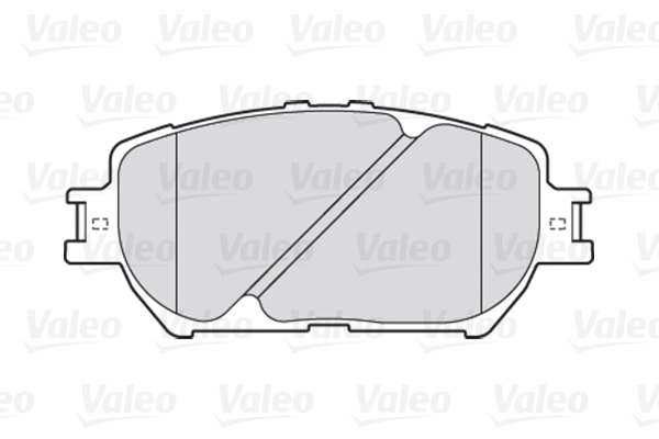 Колодки тормозные дисковые VALEO 301862