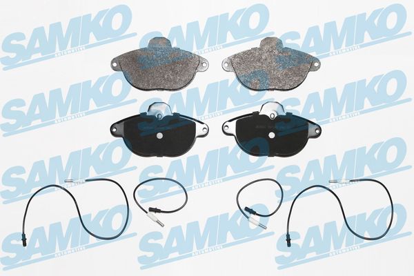 Колодки тормозные дисковые SAMKO 5SP345