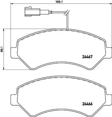 1628483 HELLA/BEHR/PAGID T2201