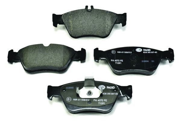 Колодки тормозные дисковые HELLA/BEHR/PAGID 8DB355007831