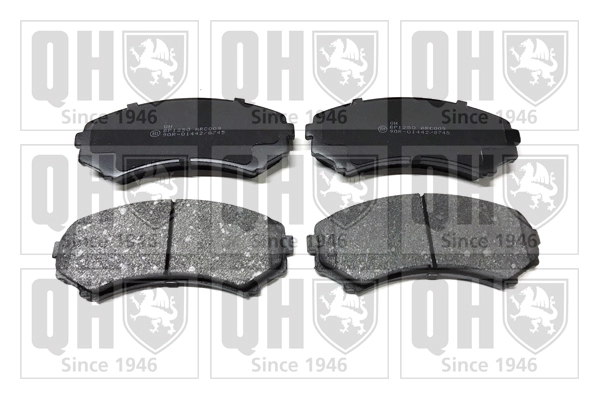 Комплект тормозных колодок дисковый тормоз QUINTON HAZELL BP1250