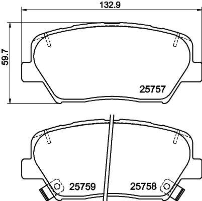 1628926 HELLA/BEHR/PAGID T2278