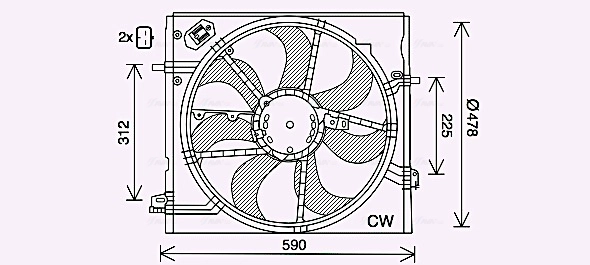  AVA QUALITY COOLING DN7535