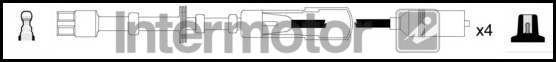 Комплект проводов зажигания INTERMOTOR 73890