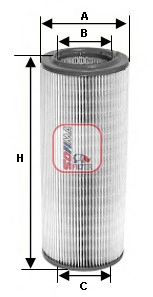 Фильтр воздушный SOFIMA S 7527 A