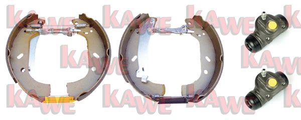 Комплект тормозных колодок KAWE OEK328
