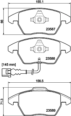  HELLA/BEHR/PAGID 8DB355026-011