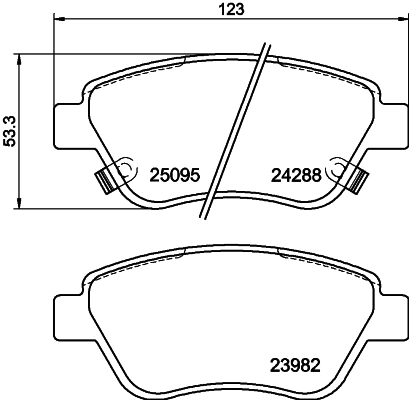 1628768 HELLA/BEHR/PAGID T2263