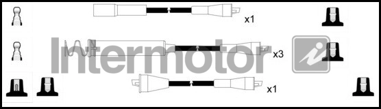 Комплект проводов зажигания INTERMOTOR 73790