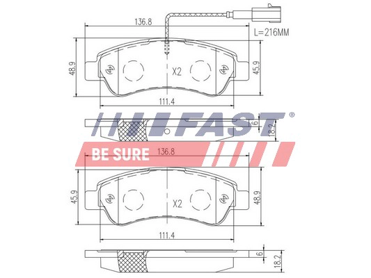 Деталь FAST FT29098