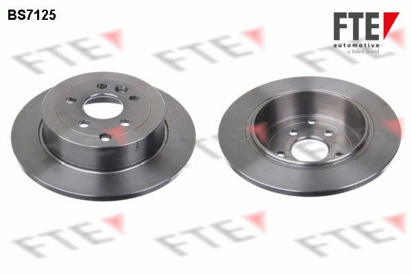 Диск тормозной FTE BS7125