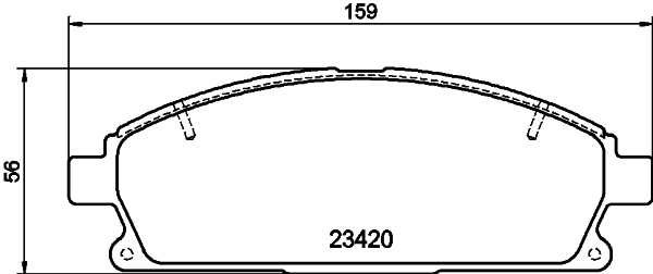 1627850 HELLA/BEHR/PAGID T2411