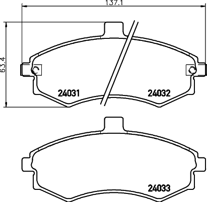  HELLA/BEHR/PAGID 8DB355024-231