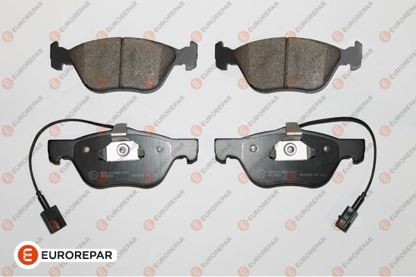 Колодки тормозные дисковые EUROREPAR 1639374880