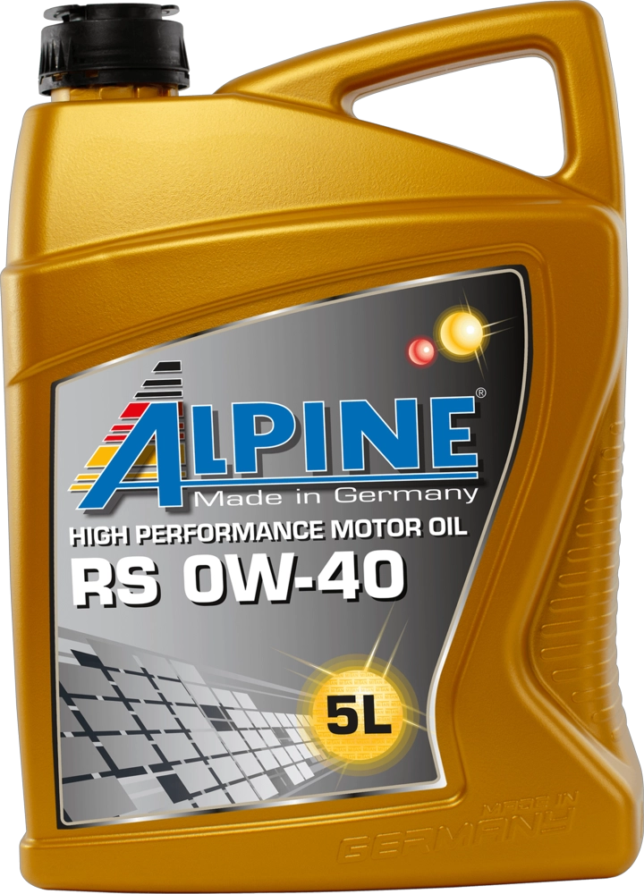 Масло моторное rs 0w-40 5л ALPINE 0100222