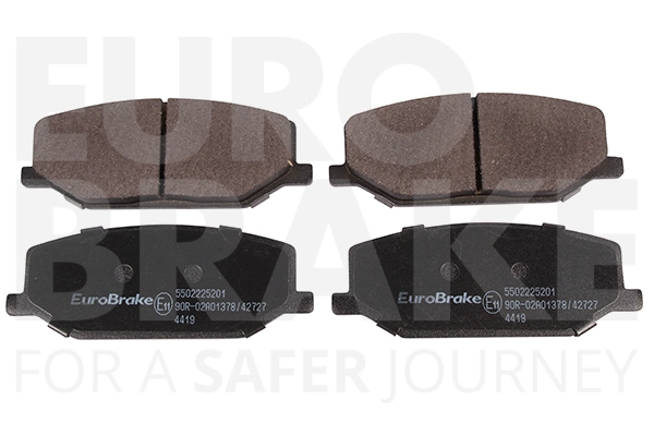 Тормозные колодки дисковые передние EUROBRAKE 5502225201