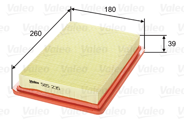 Фильтр воздушный VALEO 585235