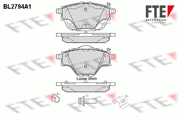 Запчасть FTE BL2794A1