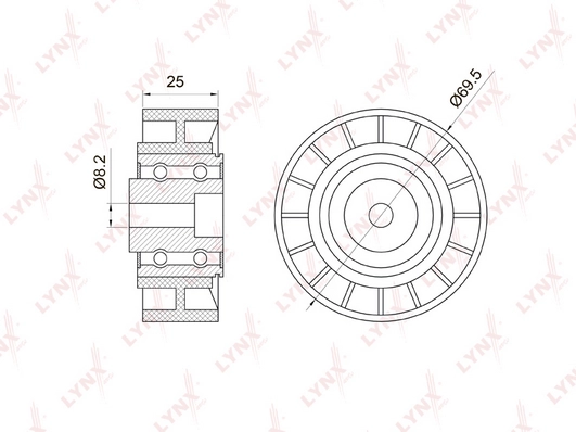 Паразитный LYNXAUTO PB7017