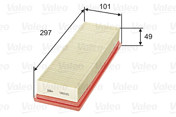 Фильтр воздушный VALEO 585025