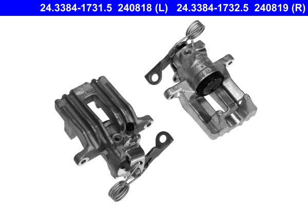 Суппорт тормозной задн лев audi a4/a6 vw passat skoda superb 96 d.38