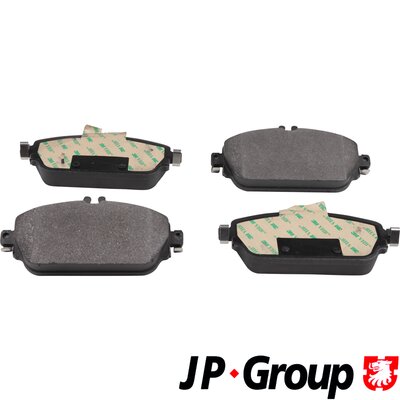Комплект тормозных колодок дисковый тормоз jp group