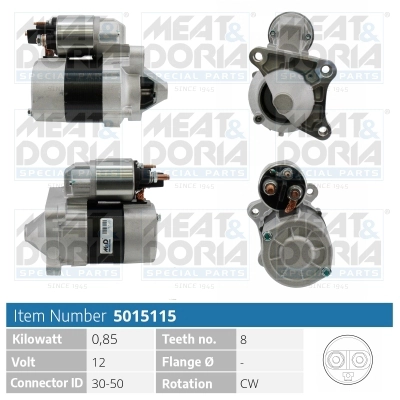 Стартер MEAT & DORIA 5015115