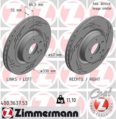 Тормозной диск black z