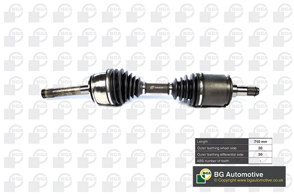 Полуось toyota land cruiser 01/98-08/07 2uz-fe