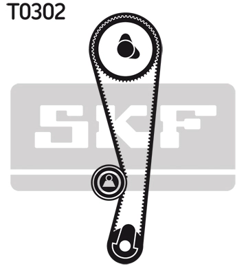 Комплект грм SKF VKMA97504