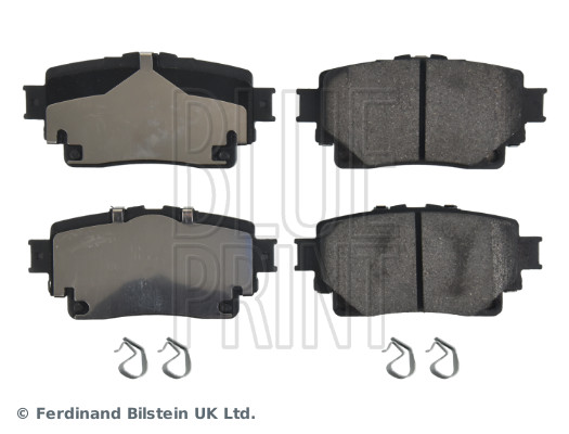 Колодки тормозн. зад. toyota bz4x 21corolla xii 18rav 4v 18yaris cross 20 / lexus is iii 13lbx BLUE PRINT ADBP420100