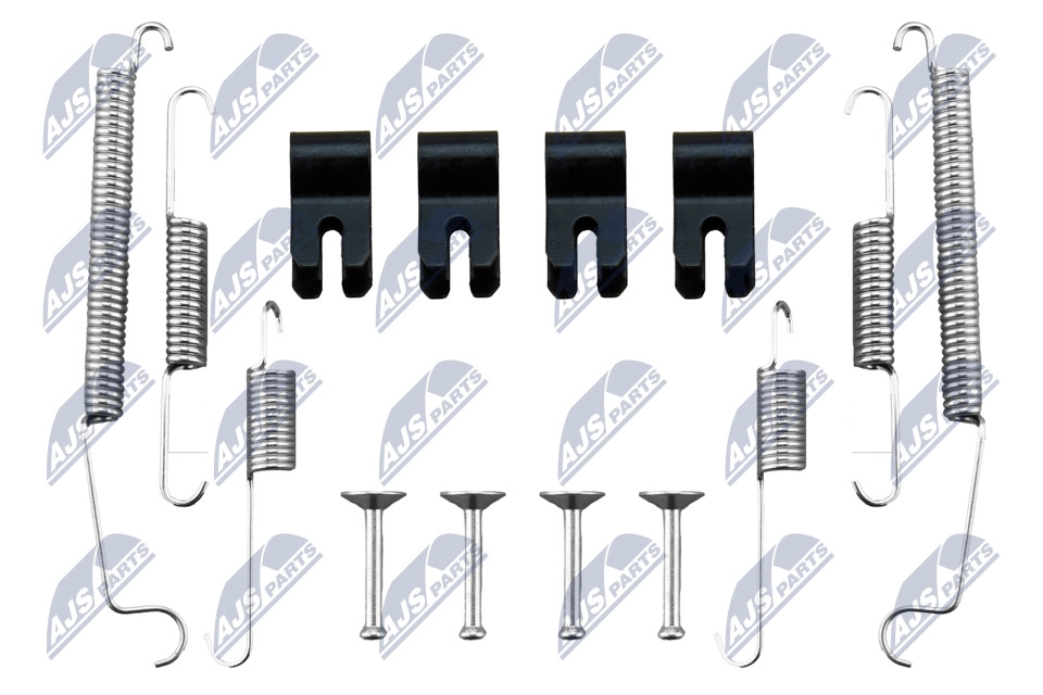 Ремкомплект колодок тормозных mitsubishi colt vi 1.1/1.3/1.5 04- NTY HSRMS002