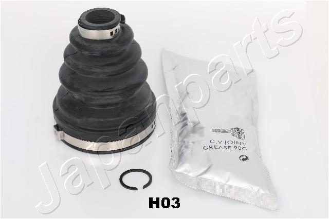 Комплект пыльника приводной вал JAPANPARTS KB-H03