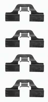 Комплектующие колодки дискового тормоза MINTEX MBA1211